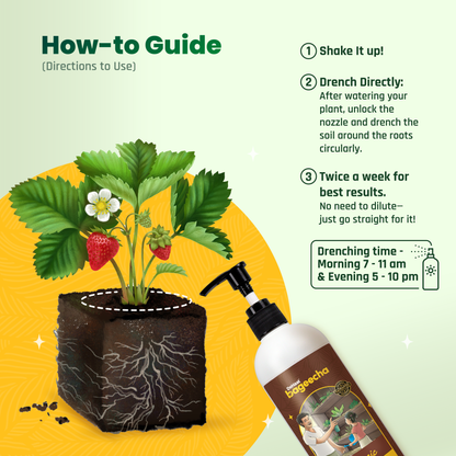 Rootonic spray use method